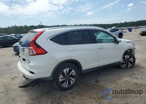 2015 Honda Cr-V Touring из США, поврежденный, VIN 5J6RM3H95FL020939